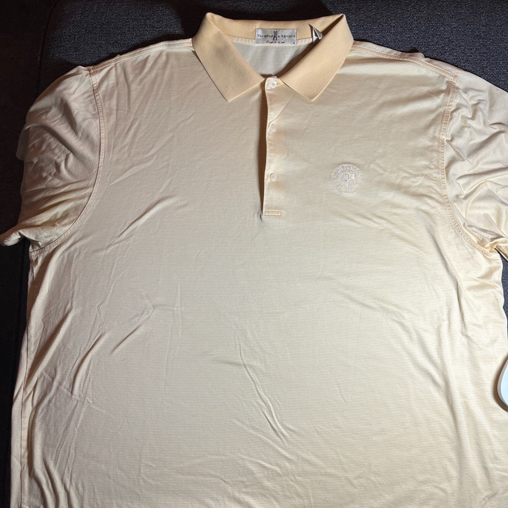 Vintage Fairway And Green Polo Plum Hollow Country Club Men’s Size XXL